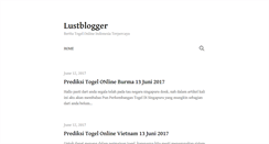 Desktop Screenshot of lustblogger.com